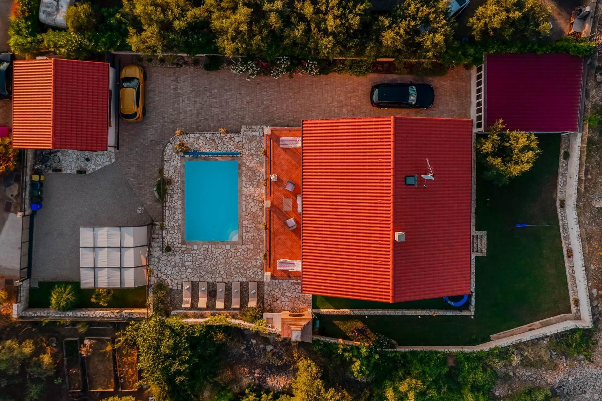 Villa Sara - Perfect Family Holiday Brzac Exterior foto