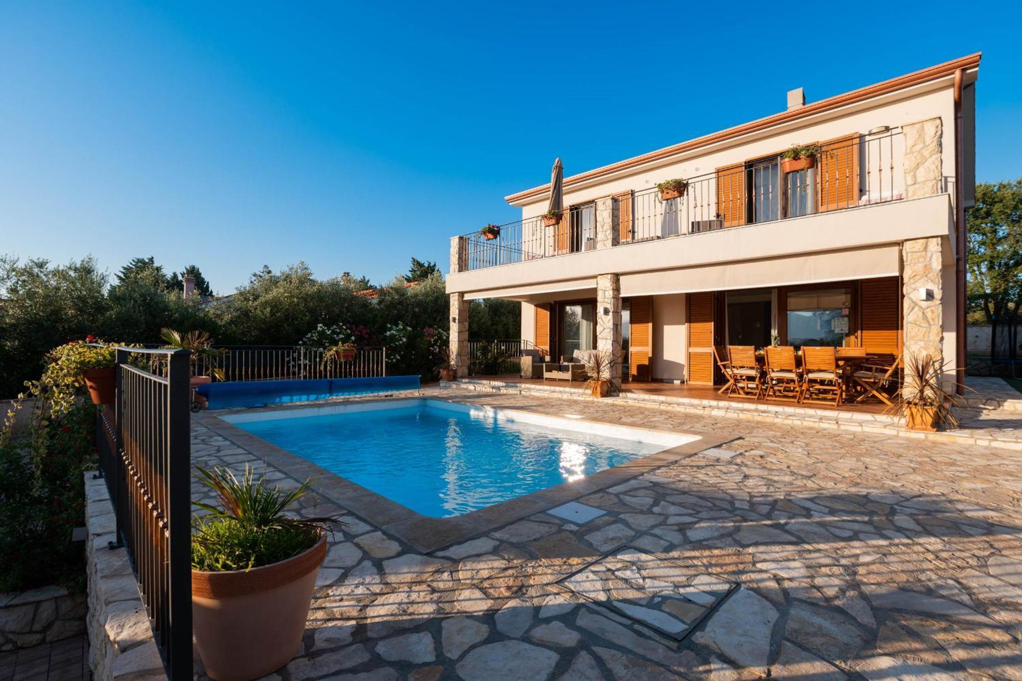 Villa Sara - Perfect Family Holiday Brzac Exterior foto