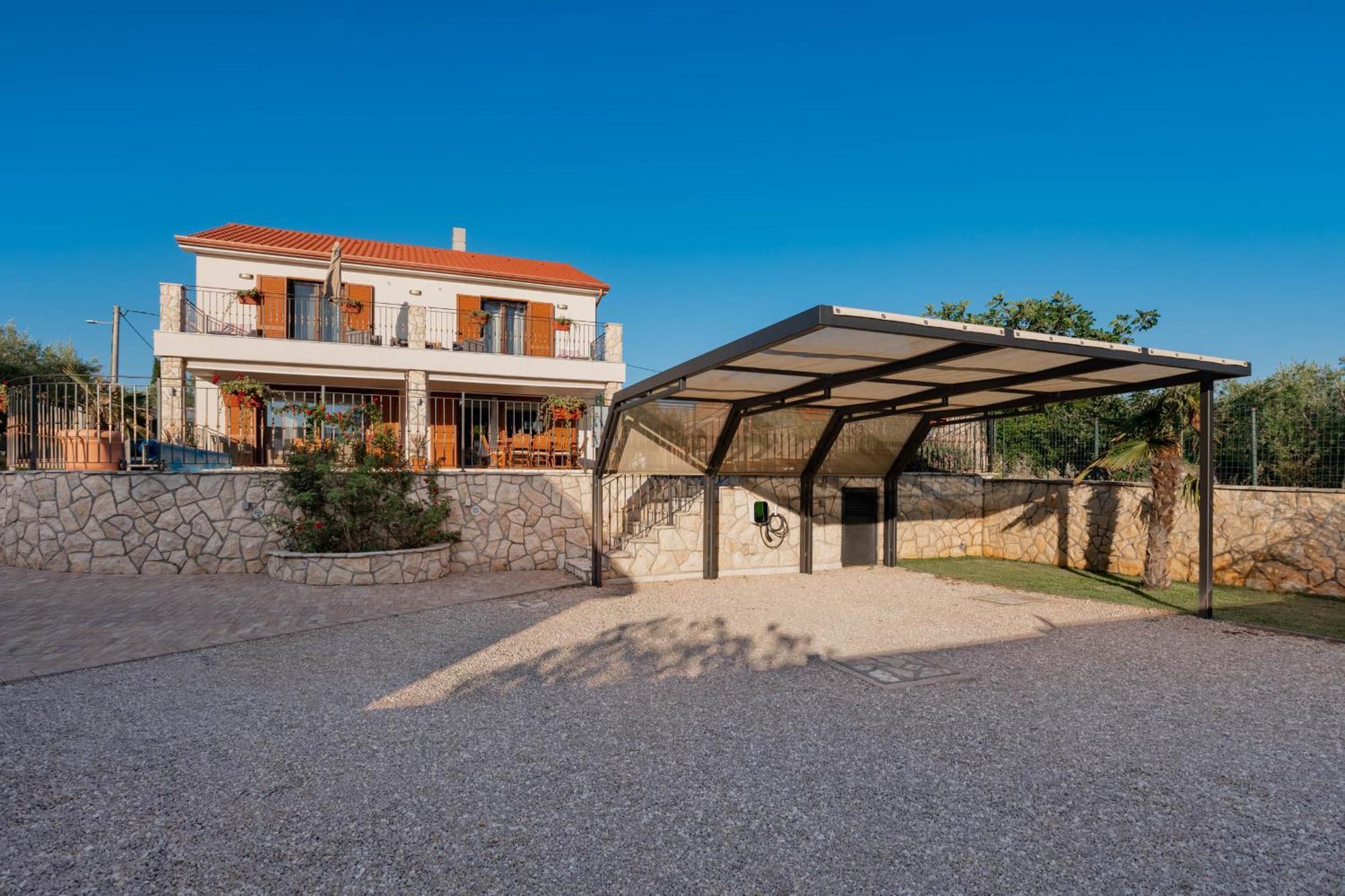 Villa Sara - Perfect Family Holiday Brzac Exterior foto